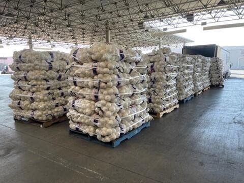 Nearly $3 million worth of methamphetamine disguised as an onion shipment was seized in San Diego, the U.S. Customs and Border Protection said on Sunday.