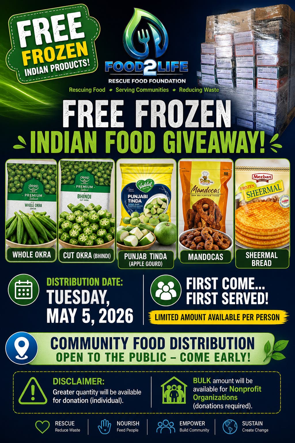  🌿 FREE Frozen Indian Food Giveaway (05MAY26)🌿