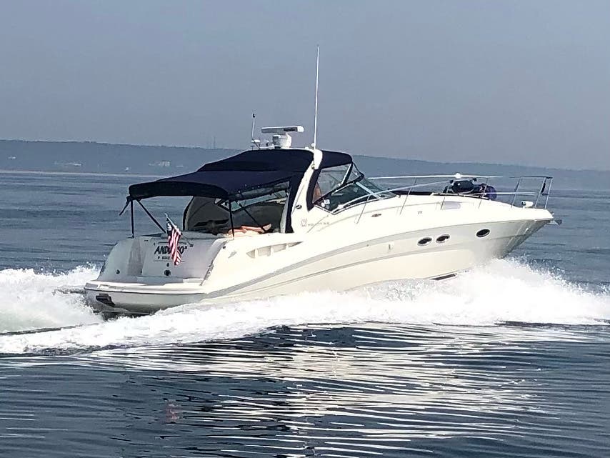 Charter a Sport Yacht along Fire Island in the Great South Bay.