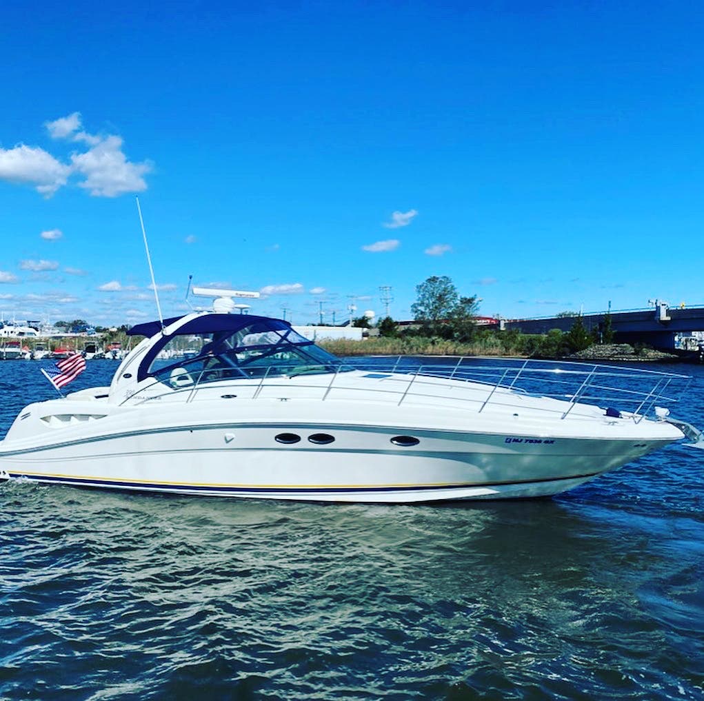 Charter a Sport Yacht along Fire Island in the Great South Bay.