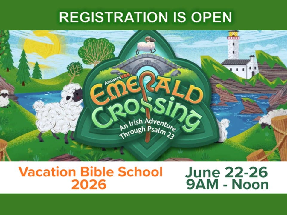 Vacation Bible School Registration