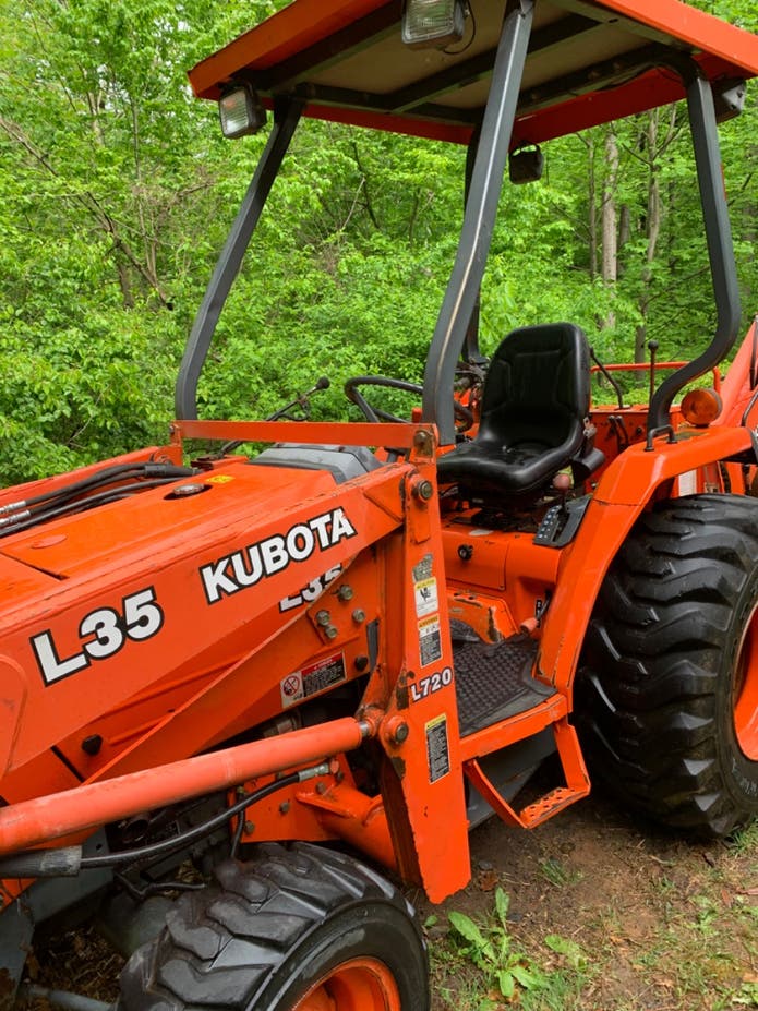 Kubota L35 Backhoe Princeton, NJ Patch