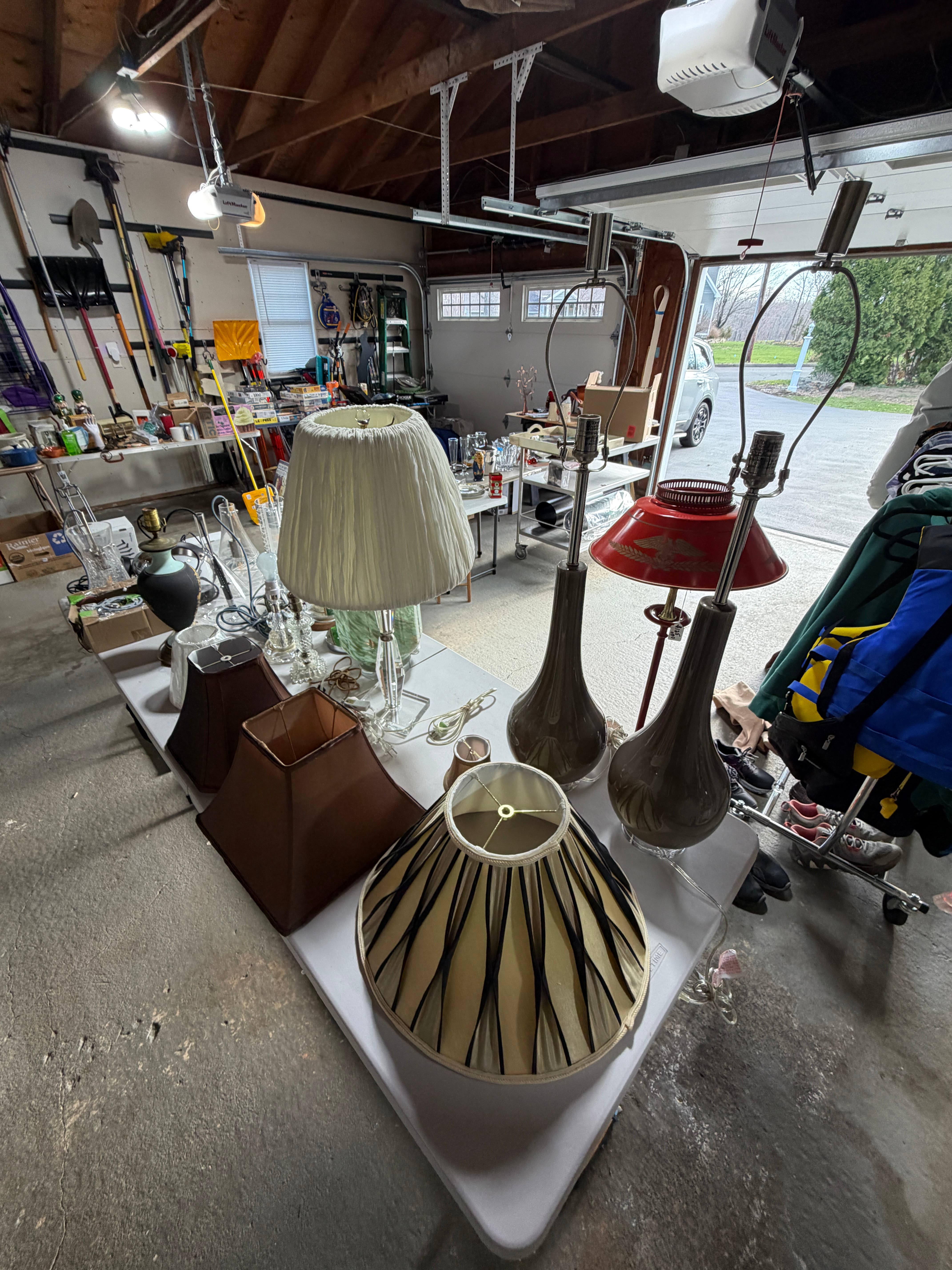 Multi family TAG GARAGE SALE Guilford Saturday April 18th Estate items Antiques MCM collectibles 