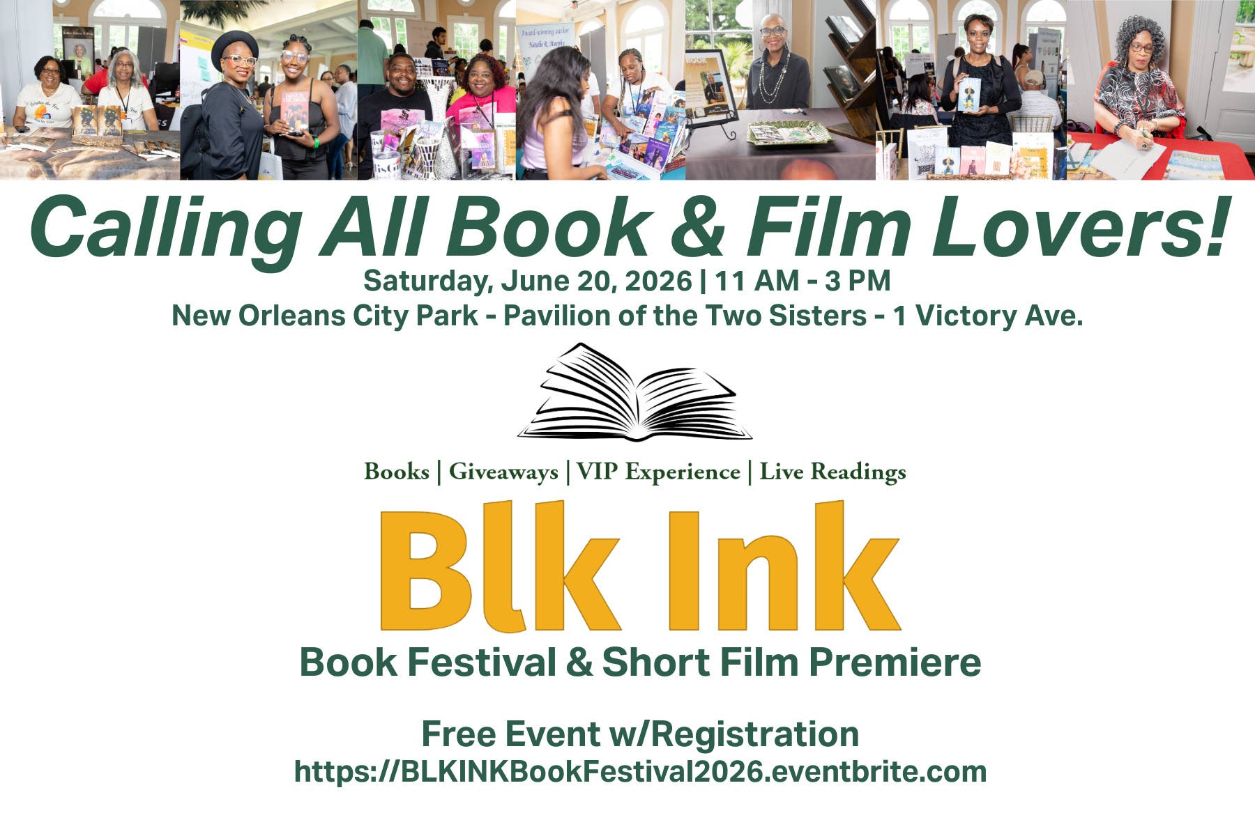 BLK INK Book Festival & Short Film Premiere