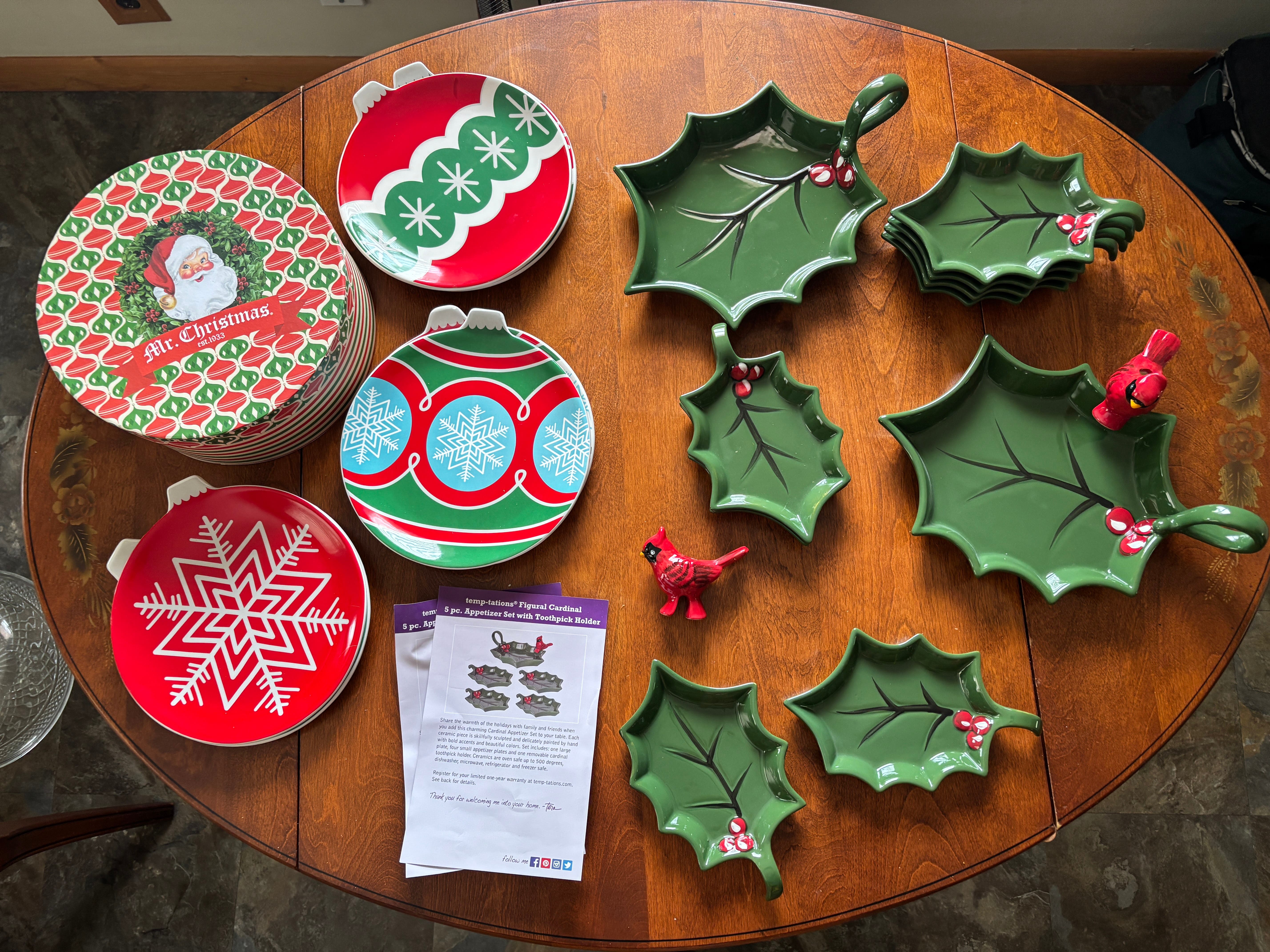 New! Christmas Dishes