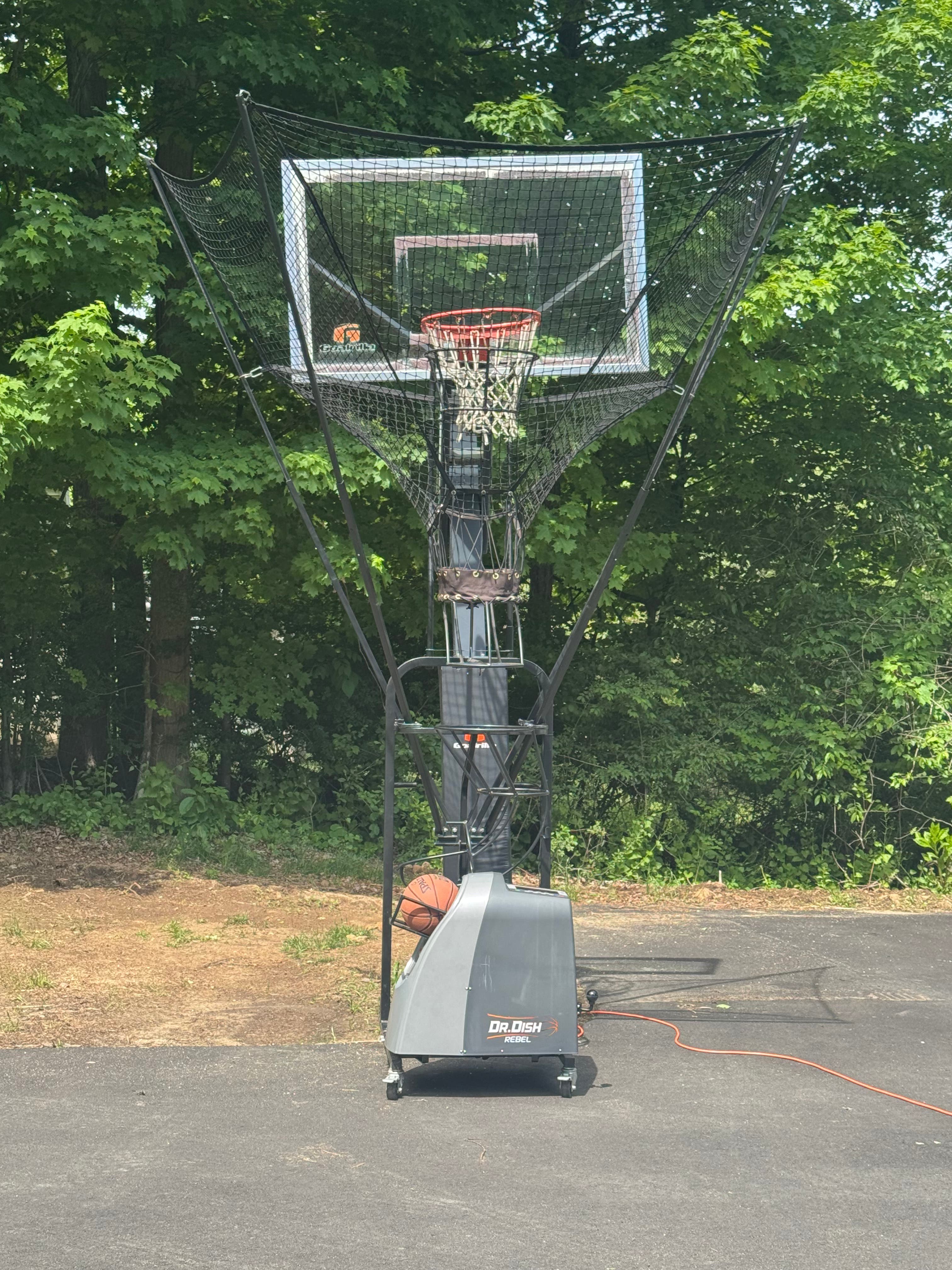 Dr. Dish shooting machine