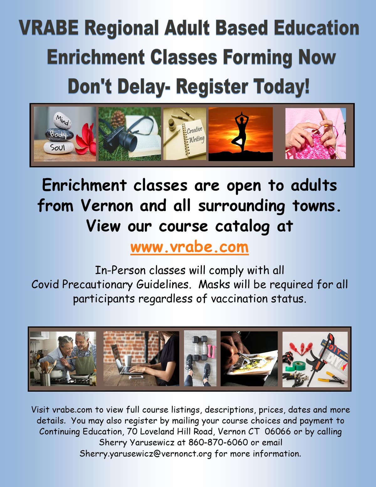 VRABE Regional Adult Education- Continuing Education Programs