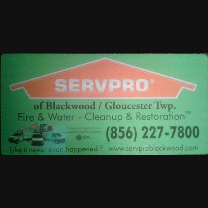 SERVPRO of Blackwood NJ and Gloucester Township