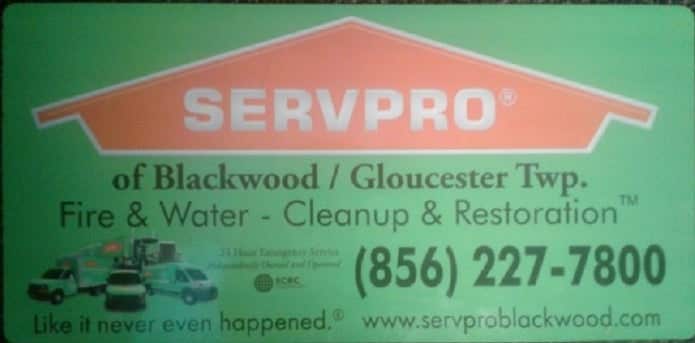 SERVPRO of  Blackwood NJ and Gloucester Township NJ