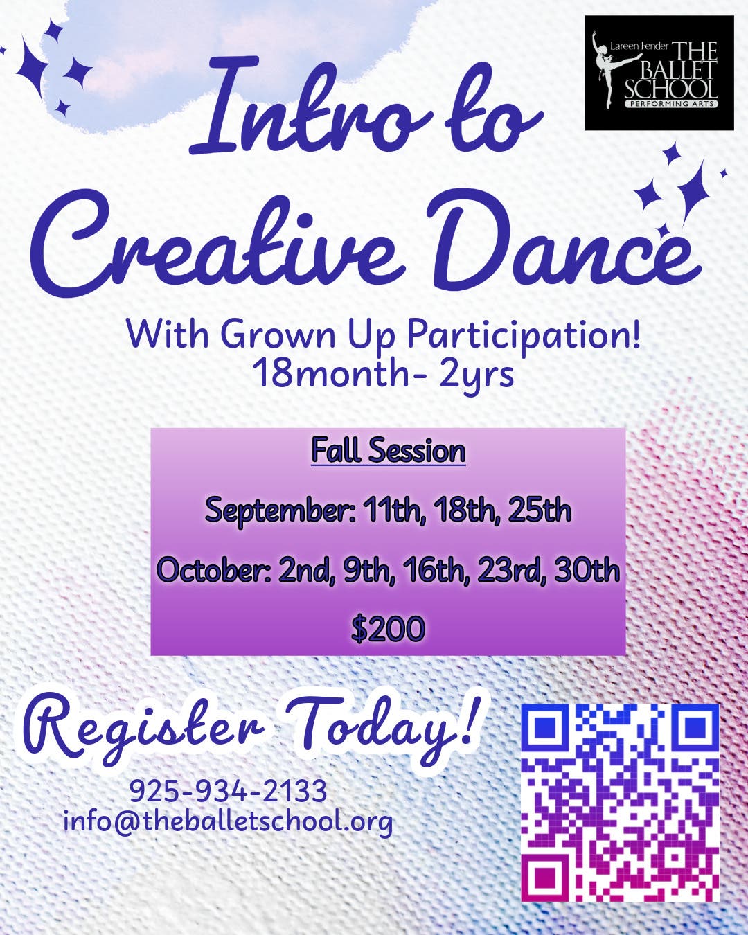Intro to Creative Dance!