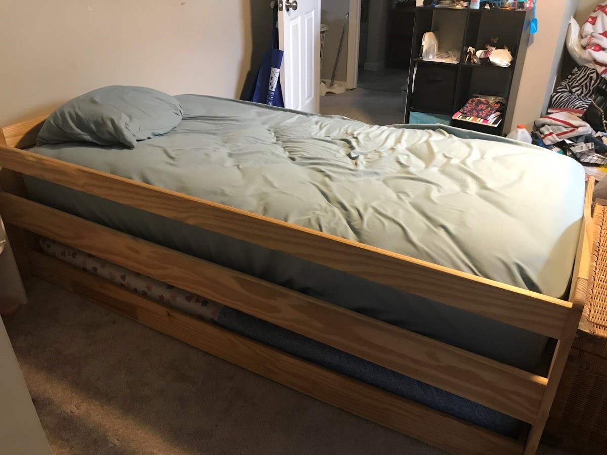 Bed Daybed Wooden Trundle300 or b.o,. Bel Air, MD Patch