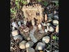Many little fairy houses line the path at Morris Plains' Watnong Park.