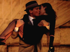 Rico Simonini as Frank Sinatra and Emily Low as Ava Gardner