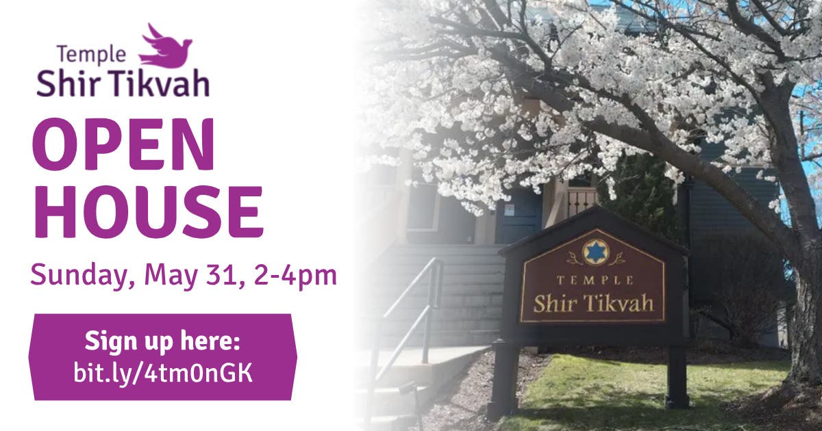 Open House: Temple Shir Tikvah