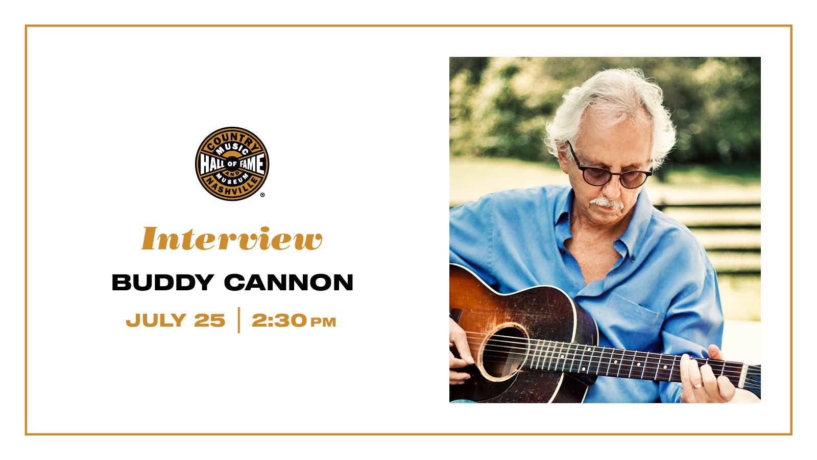 Interview: Buddy Cannon