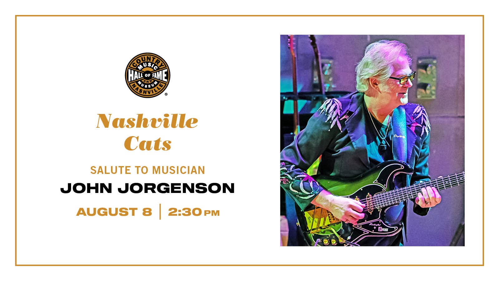 Nashville Cats: Salute to Musician John Jorgenson