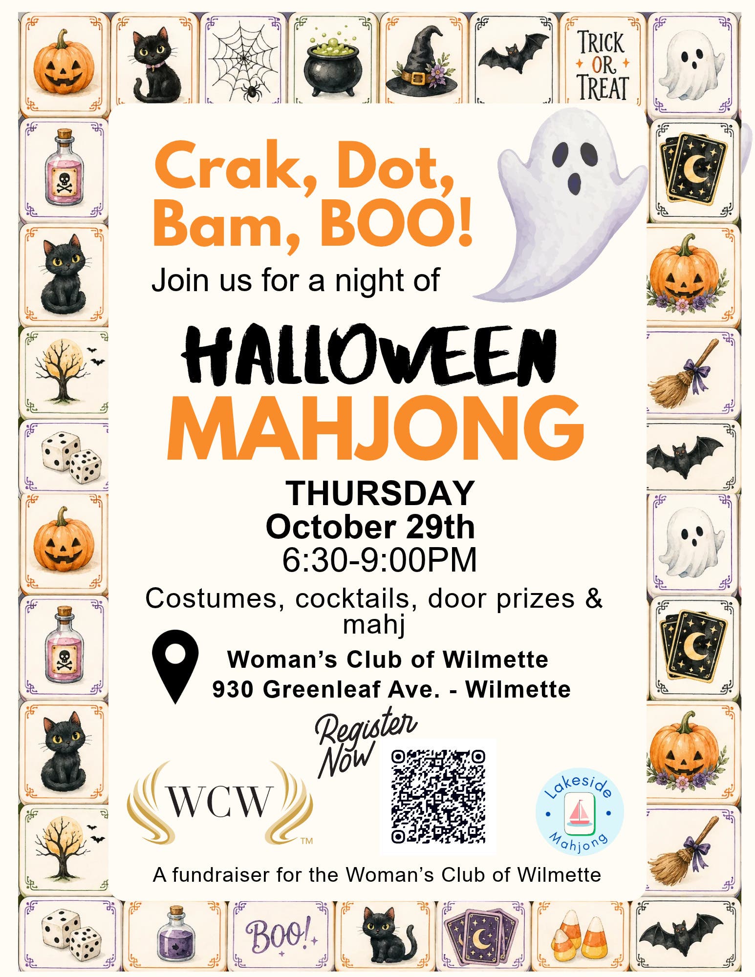 Halloween Mahjong - Crak, Dot, Bam BOO!