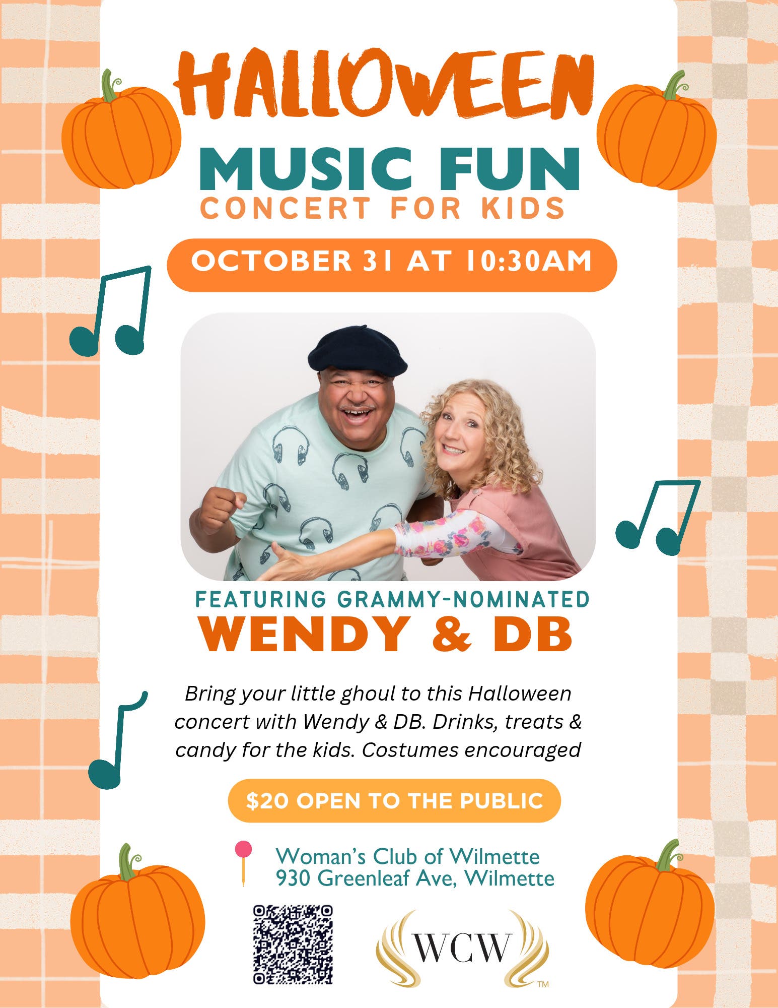 Halloween Kids Concert with Wendy & DB