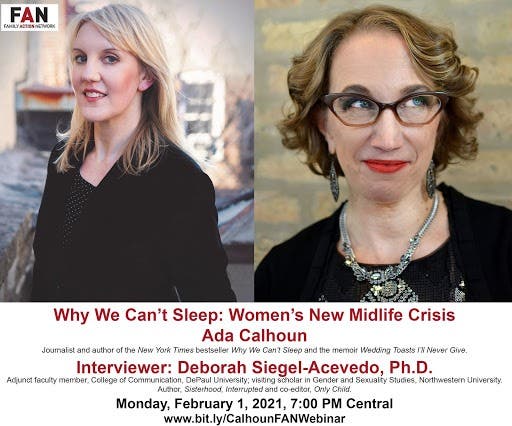 FAN WEBINAR-- Why We Cant Sleep: Womens New Midlife Crisis - Vimarsana News