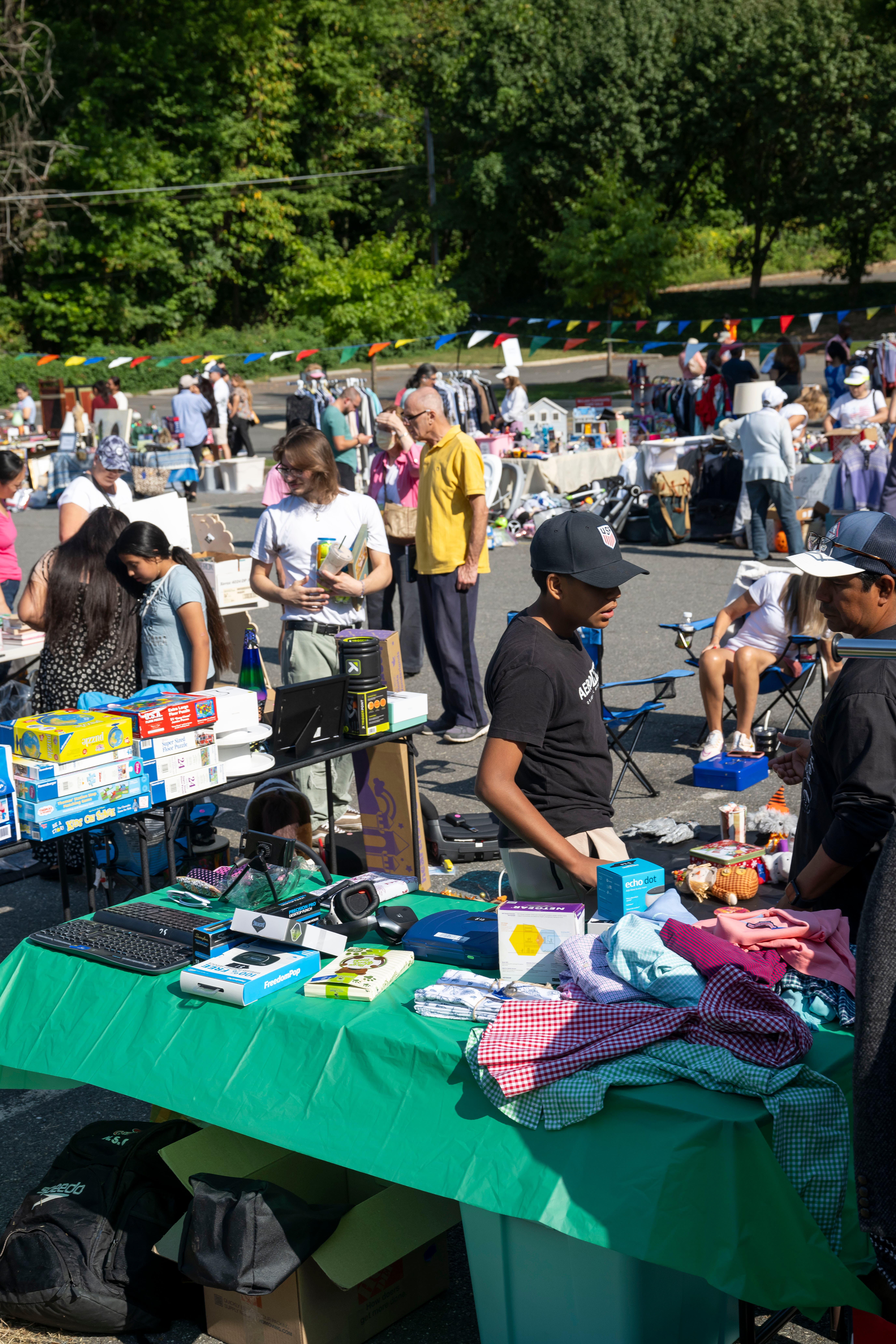 Fall Community Parking Lot Sale