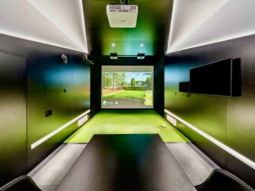 Remo Golf simulator at Fairways Golf Club, Warminster