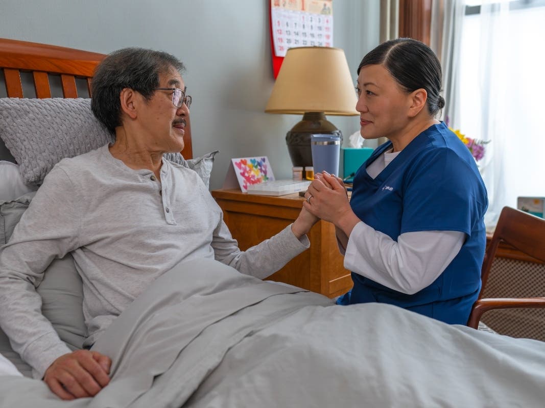 Through specialized dementia care training and years spent caring for people, VNS Health Home Health Aides s learn to recognize patterns that help people living with dementia feel calmer and safer.
