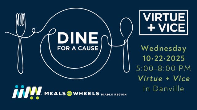 Oct 22 | 'Dine for a Cause' to benefit Meals on Wheels Diablo Region ...