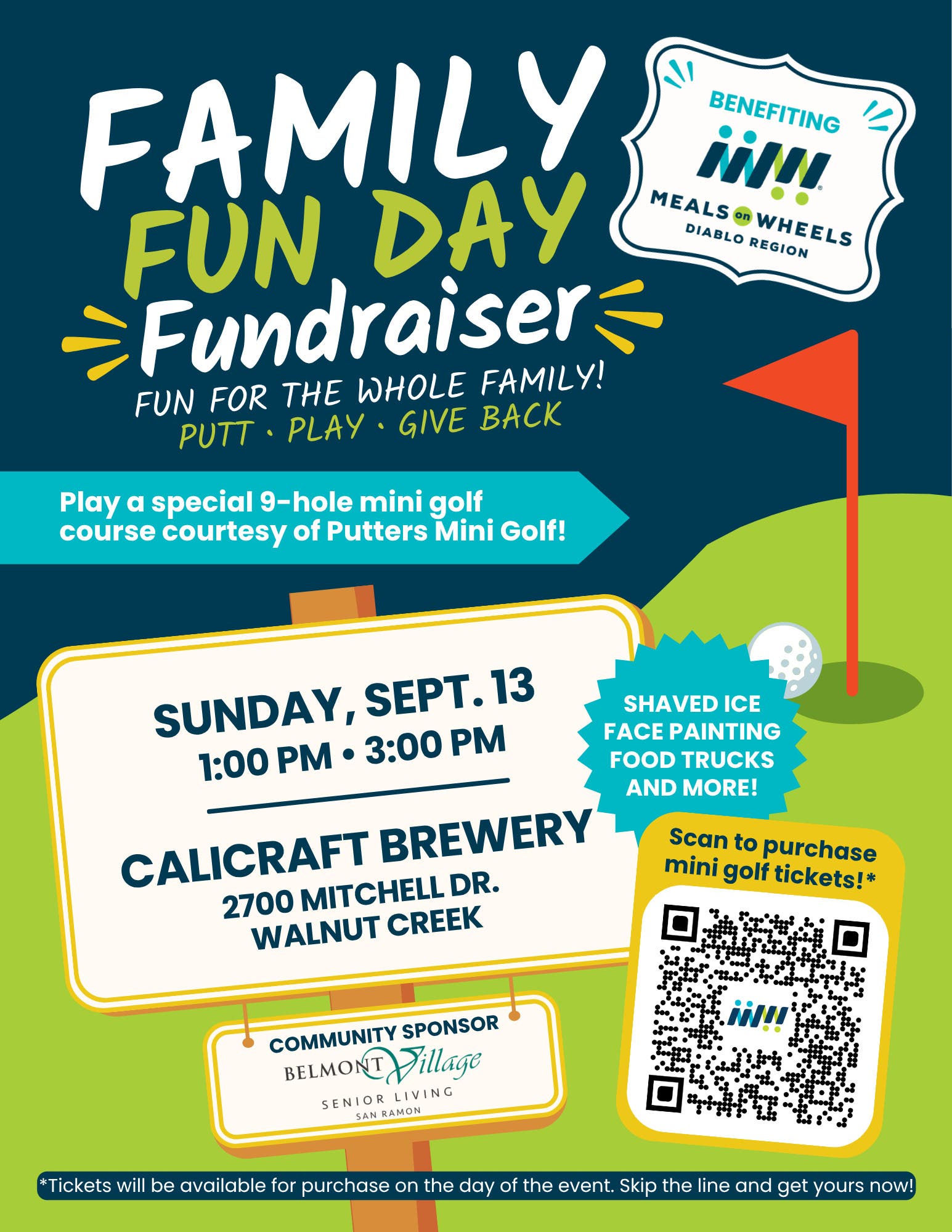 Family Fun Day Fundraiser supporting Meals on Wheels Diablo Region