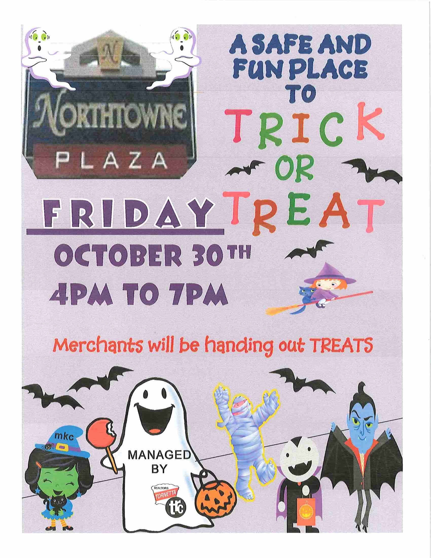 A Safe & Fun Place to Trick or Treat