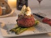 8 oz. Filet Perry, wrapped in applewood-smoked bacon and topped with jumbo lump crabmeat and Perry’s Signature Steak Butter, served with steamed asparagus featured during Chicago Northwest Restaurant Week
February 28-March 9, 2025