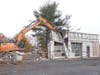 Demolition of the outdated service station.