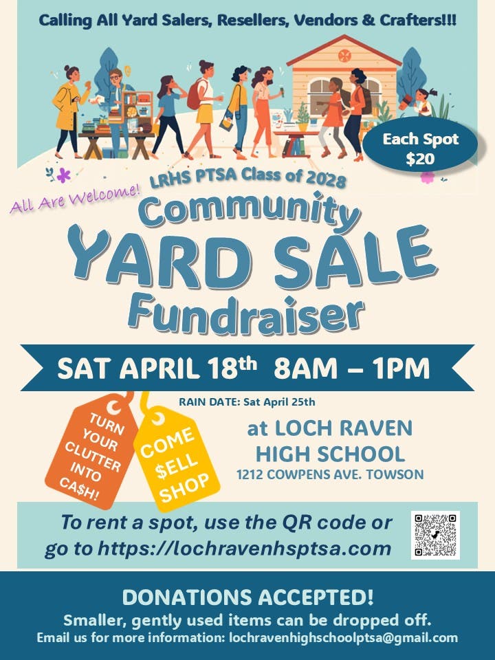 Community Yard Sale - Sellers & Vendors Wanted
