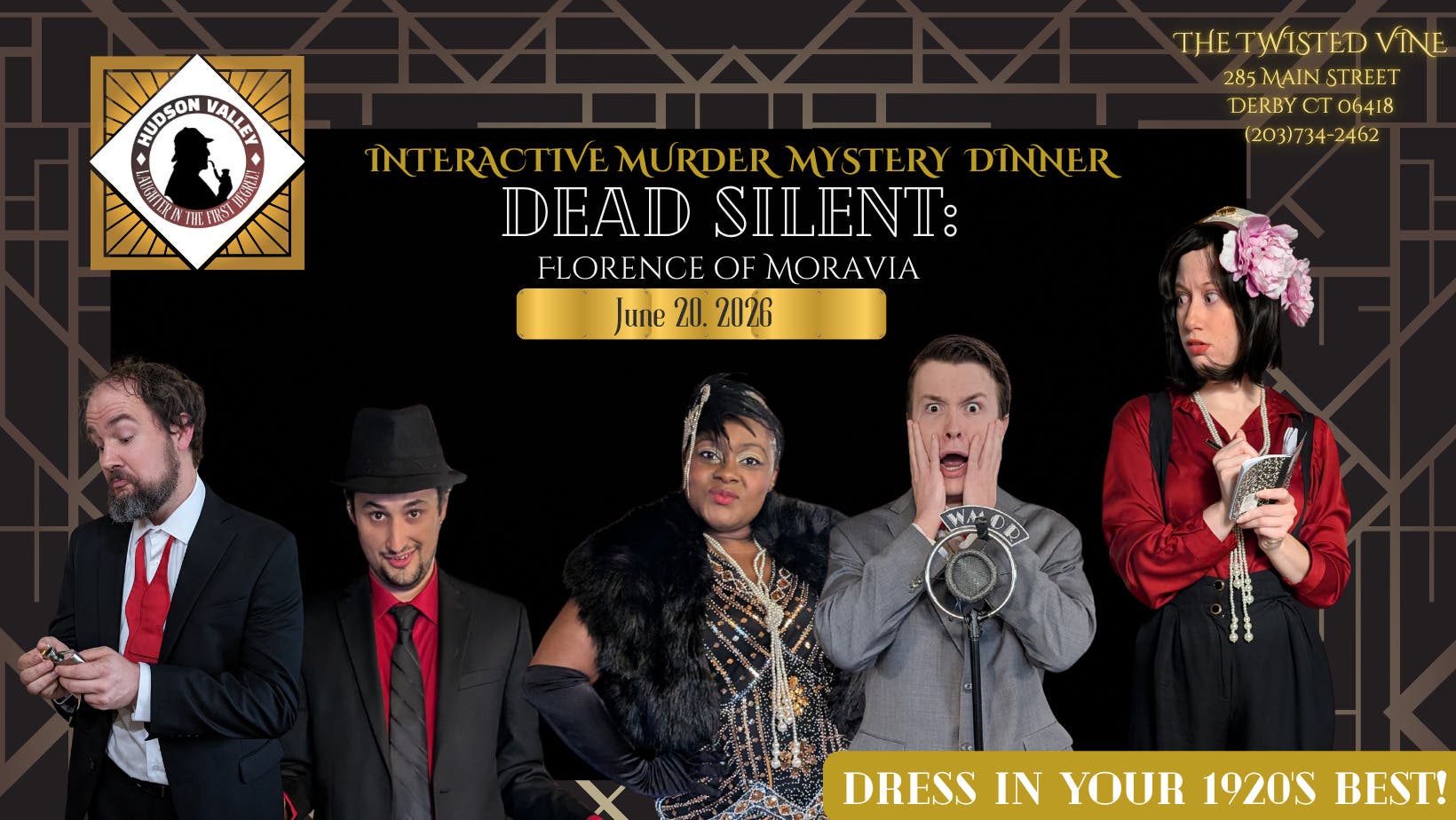 Murder Mystery Dinner - Dead Silent