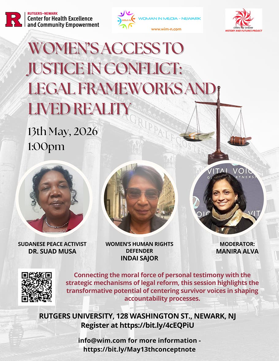 Women’s Access To Justice In Conflict: Legal Frameworks And Lived Reality