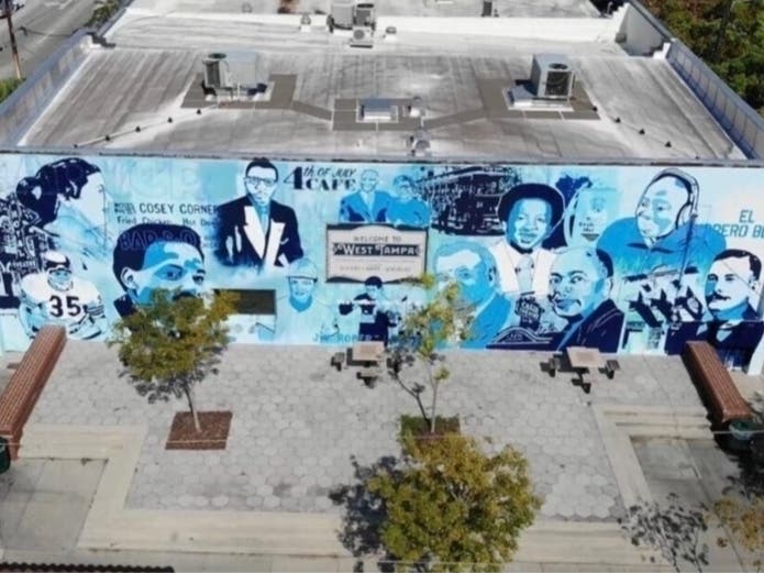 Tampa is paying homage to West Tampa’s history of diversity and leadership with the unveiling of a mural at Salcines Park.