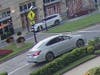 Detectives are looking for the two cars involved in a Saturday evening shootout in Sarasota’s University Town Center shopping area, including a silver Nissan Altima with the driver’s side rear window shot out.
