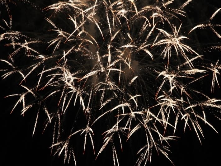 Naples police are asking for help identifying a man who set off fireworks in a public bathroom, damaging a urinal.