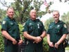 Sgt. John Neri, Dep. Kurt Potter and Dep. Kevin Kobetitsch with the Manatee County Sheriff's Office were members of NYPD on Sept. 11, 2001. Two decades later, on the 20th anniversary of the 9/11 attacks, they ask Americans to "never forget."