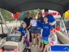 Charisa, 17, front left, and her family enjoy spending time on the water together. Their new pontoon boat will make this easier for them.