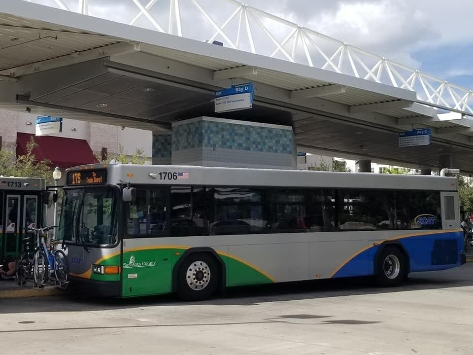 A Sarasota County Area Transit driver who operated the Route 2 and 99 buses tested positive for coronavirus Sunday, the county said.