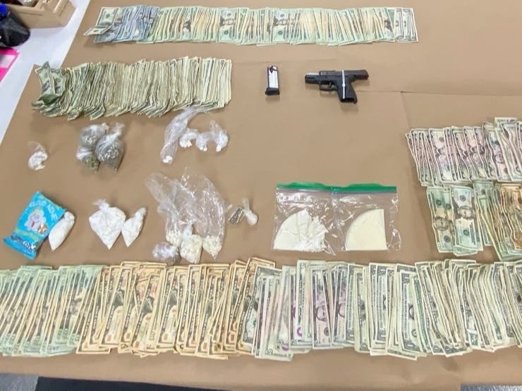 Police said they found 377 grams of cocaine, 31 grams of marijuana, 6 oxycodone pills and synthetic cannabinoids at a Sarasota home Tuesday.