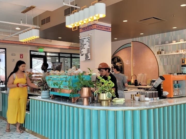 St. Petersburg’s Paradeco Coffee Roasters​ was one of four businesses short-listed for an award honoring the best-designed café in the Americas by the Restaurant & Bar Design Awards​.