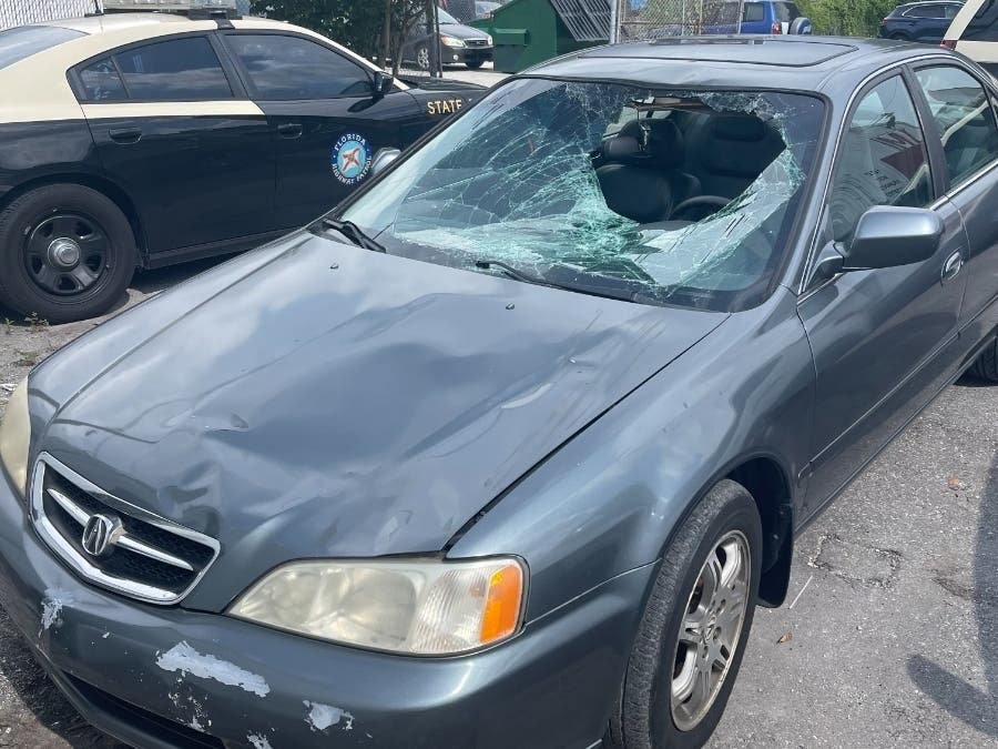 A 13-year-old riding a bike was hit by a driver in Sarasota County Tuesday, Florida Highway Patrol said.