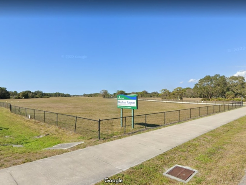 Buchan Airport in southern Sarasota County reopened Wednesday after serving as a debris management site following Hurricane Ian.