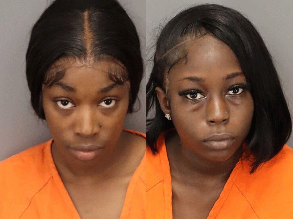 Two nursing home employees — Rosa Edwards, 23, left, and Aneisha Hall, 19, right — were charged with battery on two elderly residents at a St. Petersburg assisted living facility, the Pinellas County Sheriff's Office said.