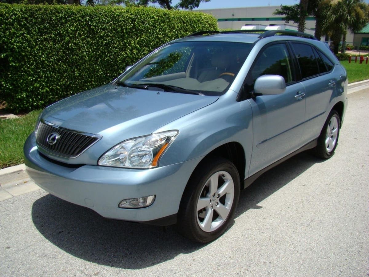Investigators are looking for the driver in a fatal hit-and-run crash that killed a 28-year-old woman crossing the street, St. Pete police said. The car involved in the crash was a blue 2006 Lexus RX330, similar to the one pictured.