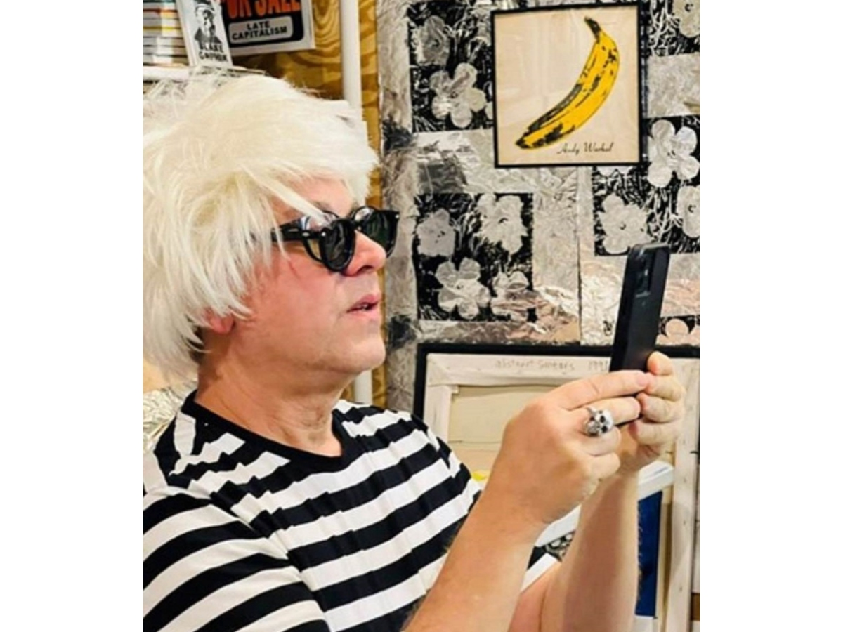 St. Petersburg artist Leroy More Hole, known as Lucky Leroy​, will impersonate Andy Warhol during a Sunday celebration of the iconic pop artist and filmmaker's birthday at the Floridian Social Club.