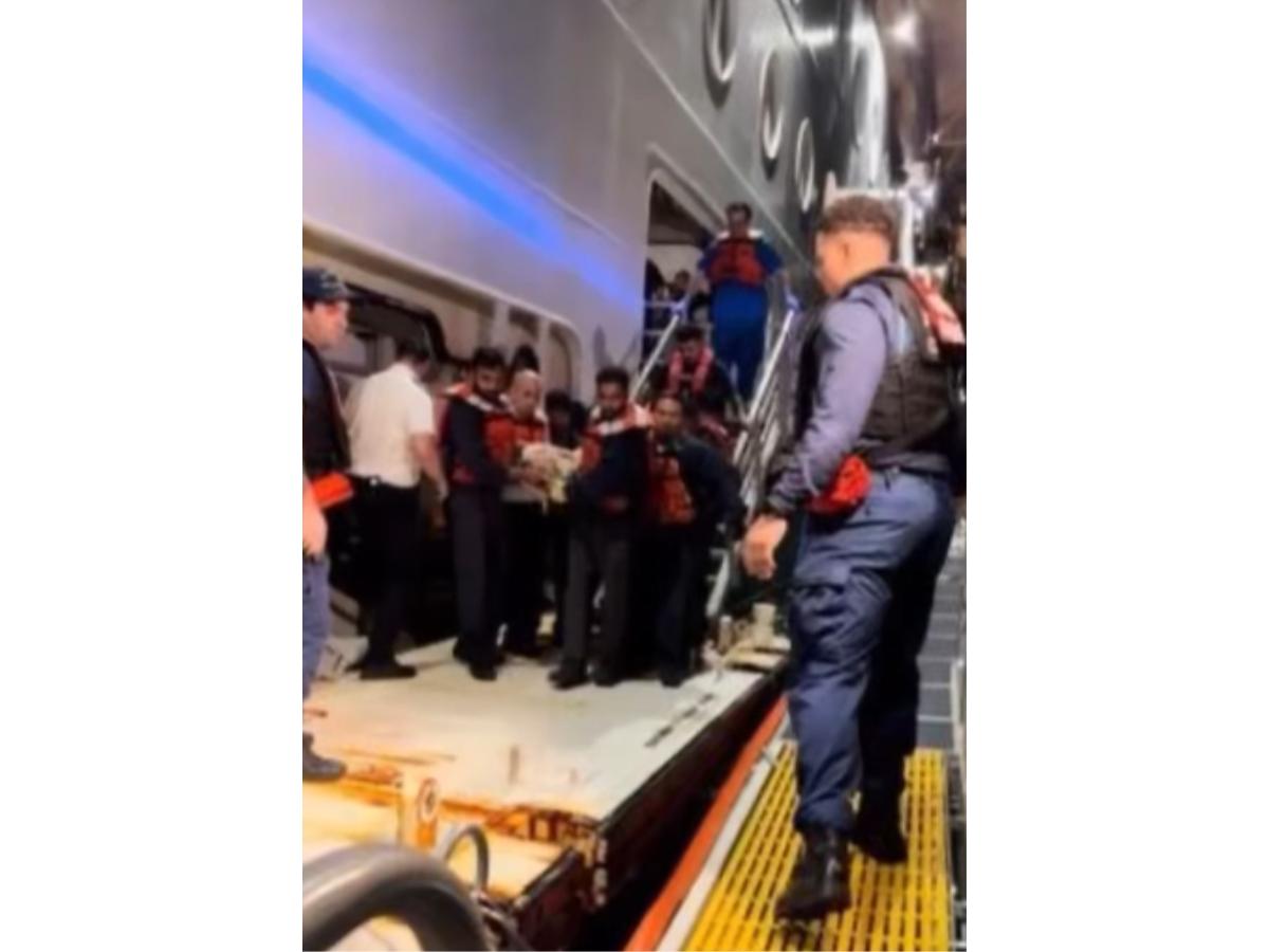 A woman was medevaced from a Celebrity cruise ship off Port Manatee Wednesday night by a U.S. Coast Guard Station St. Petersburg boat crew, reports said. 