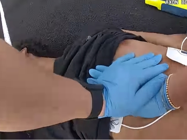 First responders saved a student who collapsed during track practice at Leto High School using an AED and CPR, the Hillsborough County Sheriff's Office said.