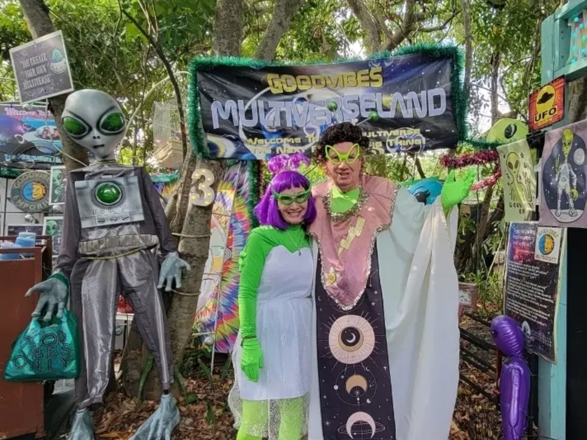 St. Petersburg's Multiverseland, located in a North Kenwood backyard, offers visitors an artistic, immersive and self-reflective experience.